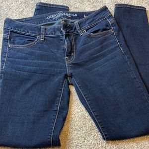 American Eagle Outfitters Super Stretch Jegging Dark Wash